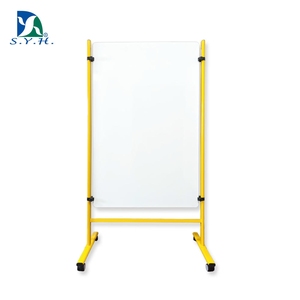 Pizarra Blanca Magnética de Doble Cara con Soporte de Metal/Plástico para Escuela y Oficina - Product Image 1