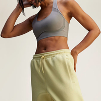 Kadınlar İçin Yüksek Kaliteli Yazlık Eşofman Altı Nefes Alabilen Hızlı Kuruyan Çevre Dostu Kırışmaz Polyester/Pamuk Spor Egzersiz Fitness Kalça Şekillendirici
