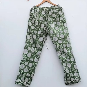 Conjunto de Pijama de Algodón 100% con Estampado Floral, Cuello Camisero, Manga Larga, Cierre de Botones, Suave y Transpirable, Ropa de Dormir para Mujer - Product Image 2