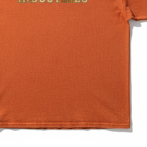 Camiseta Retro Oversize para Hombre, Etiqueta Personalizada, Estilo Urbano, Algodón Pesado, Lavado Ácido, Lisa, Corte Holgado, 2026 - Product Image 3