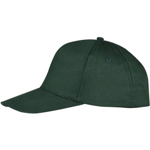 Casquette de baseball unisexe en toile verte unie à 6 panneaux, 100 % coton, ajustée, sportive, pour l'extérieur, pour adultes, à porter en toutes saisons - Product Image 2