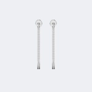 Pendientes de Oro con Diamantes Cultivados en Laboratorio, Corte Brillante Redondo, Minimalistas, para Mujer, Uso Diario de Lujo, Certificación IGI SGL, 0.30ctw - Product Image 3