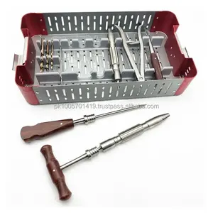 Instrumentos Ortopédicos, Kit Extractor de Tornillos Quirúrgicos, Kit de Extracción de Tornillos Rotos de Acero de Surgiright Instrument - Product Image 5