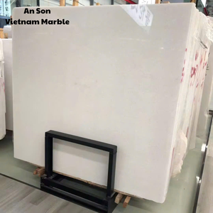 Losa de mármol de dolomita pulida blanca de Vietnam de lujo, piedra Natural de Grado Superior Premium de 20mm de espesor para decoración de Villa Hotel Son - Product Image 4