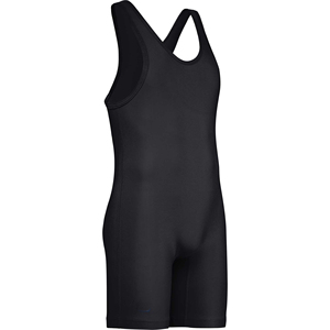 Combinaison noire une pièce pour arts martiaux pour femme, ajustée, extensible, en spandex et nylon, vêtements d'arts martiaux mixtes, taille adulte - Product Image 1