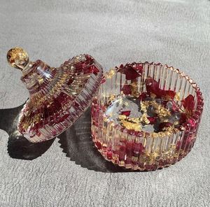Premium Custom Floral Resin Trinket <b>Box</b> Handmade Decorative Jewelry Storage Organizer <b>Small</b> Jewelry <b>Gift</b> Living Room Wardrobe - Product Image 2