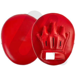 Guantes de Entrenamiento Profesionales Personalizados de Cuero para Karate, Guantes de Enfoque de Alta Calidad con Logotipo Personalizado, Cómodos, TOP RANK INDUSTRIES - Product Image 1