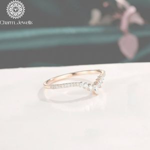 Charm Jewells Rose Gold Plated Moissanite Cushion Cut Prong Setting IGI Certified 3 GM Classic Women's Engagement <b>Ring</b> - Product Image 3
