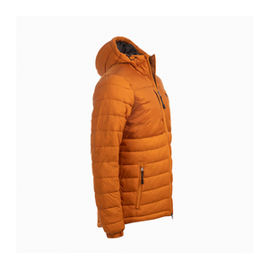 Unisex Padded Cotton Filled Sherpa Eco-Friendly Hooded Winter Coat Breathable Windproof <b>Waterproof</b> Outdoor Hunting Outerwear - Product Image 2