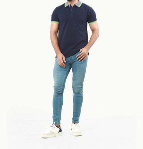 Prix de gros, polos professionnels en polyester et coton, coupe ajustée, haute qualité, tendance, nouvelle arrivée, design unique - Product Image 4