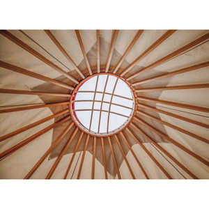 เต็นท์ยูร์ตสไตล์มองโกเลีย Pioneer Outdoors สำหรับสี่ฤดู กันน้ำ >3000 มม. โครงสร้างไม้ชั้นเดียว ผ้าแคนวาส - Product Image 5