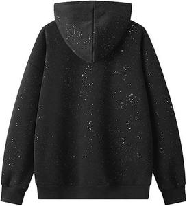 Nouvelle Arrivée – Sweat-shirts Décontractés à Capuche pour Femmes avec Strass Personnalisés – Vêtements d'Extérieur Respirants de Créateur – Style Urbain Hiver - Product Image 3