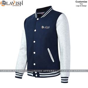 Chaqueta de béisbol universitaria con capucha ajustada a la moda para hombre Unisex con texto de foto estampado personalizado - Product Image 2