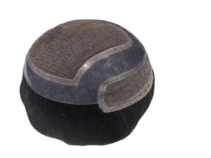 Peluca de pelo indio de encaje completo HD transparente Remy de alta calidad, pelo Taz, gorra de encaje sin pegamento de Bangladesh, talla grande - Product Image 2