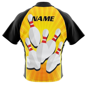 Unisex Blue Black Sublimation <b>Boxing</b> Polo <b>Shirt</b> Moisture Wicking Quick Dry Regular Fit Front Logo Print Waterproof - Product Image 4