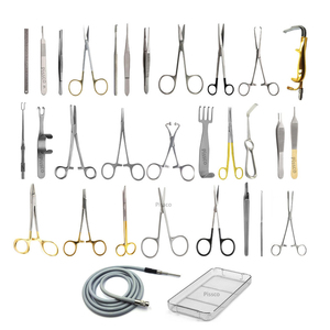 ชุดเครื่องมือผ่าตัดกระดูกและข้อ PISSCO ชุดเครื่องมือผ่าตัดกระดูกและข้อ 133 ชิ้น ชุดเครื่องมือผ่าตัดกระดูก ชุดเครื่องมือตัดกระดูกแบบใช้ซ้ำได้ - Product Image 2