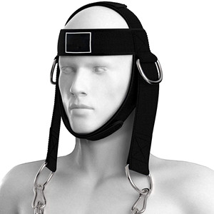 Neck Training Head Harness Men Women Gym Wrestling MMA Strength <b>Workout</b> Support <b>Band</b> OEM Supplier - Product Image 4