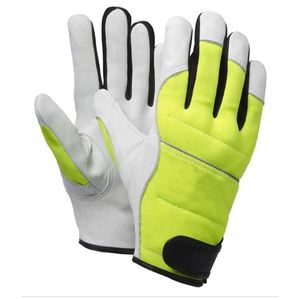 Guantes de Seguridad Industriales de Cuero Sintético, Guantes Mecánicos para Motocicleta en Venta - Product Image 1