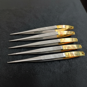 Lote de 5 Portaagujas Rectos HU FRIEDY Castroviejo de 7" (18cm) - Product Image 1