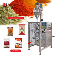 Equipo Automático Vertical para Polvo con PLC y Pantalla Táctil, Almacenamiento de Múltiples Recetas, para Bolsas Tipo Almohada, Bolsas con Soporte y Bolsas de Película, 220V/110V, 450kg
