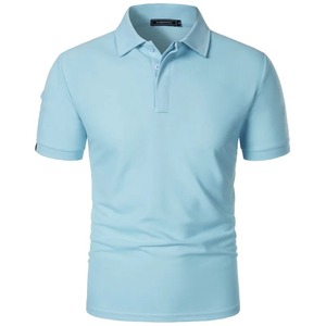 T-shirt décontracté pour homme, style coréen, manches courtes, imprimé logo, 100 % coton respirant, collection été - Product Image 2