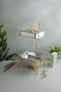 หม้ออุ่นอาหารสแตนเลสคุณภาพหรูหรา ขนาด 6 ลิตร 9 ลิตร งานแฮนด์เมด สไตล์ร่วมสมัย ฝาปิดปรับแต่งได้ ผู้ผลิตโดยตรงจากอินเดีย สำหรับบุฟเฟ่ต์ - Product Image 2