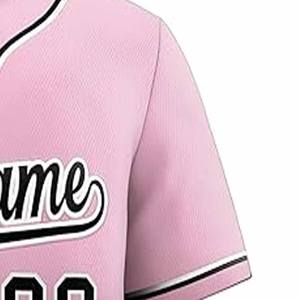 Jersey de Béisbol de Alta Calidad con Nuevo Diseño, Talla Grande, Doble Costura, Poliéster, Subido por Dress Sports - Product Image 3