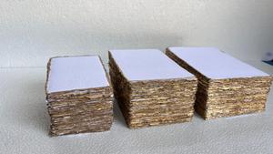 Premium Deckle Edge <b>Paper</b> with Screen Printed Edges Hard Cover Book for Invitations Stationery Gifting Events & Creative Use - Product Image 6