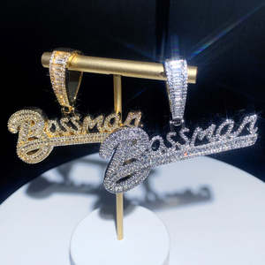 Collar con Colgante de Nombre de Moissanita Starspire Jewels, Plata 925 Certificada, con Aspecto de Diamante, Letra Personalizada, Lujoso y Elegante - Product Image 3