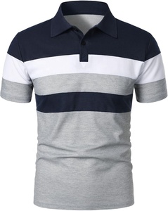 Vente en gros de design personnalisé polo de golf uni de haute qualité pour hommes pour le sport décontracté et la broderie intelligente pour hommes - Product Image 6