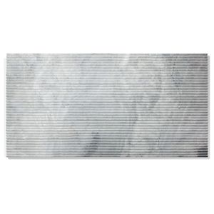 Marmo di Carrara 12*24 piastrelle grigio pietra naturale con finitura testurizzata OL e 3D Design scanalato per la decorazione della parete - Product Image 3