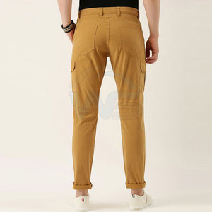 Pantalones Cargo de Primera Calidad, Estilo Simple, Fácil Ajuste, Hechos en Fábrica, para Uso Diario - Product Image 2