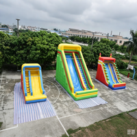 Toboggans gonflables personnalisés pas chers pour aire de jeux, super toboggan gonflable commercial, toboggans aquatiques gonflables