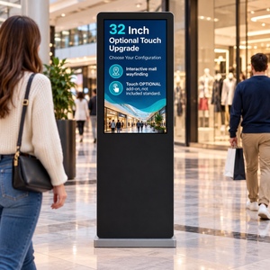 Pantalla Comercial de 32 Pulgadas con Soporte de Pie, Tablero de Menú, Pantalla LCD, Señalización Digital, Kiosco Publicitario, Android, Windows, WiFi, OEM - Product Image 6