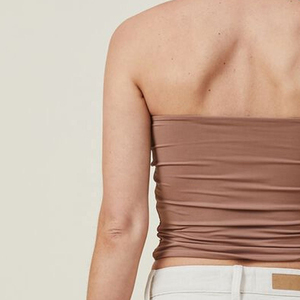 Nouveaux tops tube pour femmes à la mode, en promotion, sans manches, épaules dénudées, amincissants, prix de gros, prix bas, personnalisables - Product Image 5