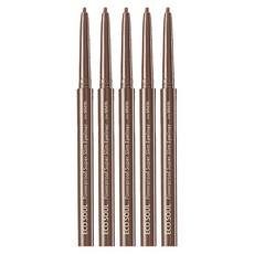 The Saem Eco Soul Powerproof Ultra Slim Eyeliner 0.1g Teddy Brown 5 pezzi Sconto Penna Trucco Occhi - Product Image 1