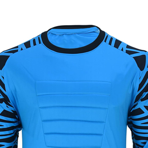 Maillot de gardien de but personnalisé, respirant, unisexe, nouveau design, vêtements d'équipe, maillot de gardien de but de football en couleur unie - Product Image 5