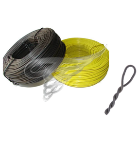 1.2mm補強コイルブラックアニードスチールタイワイヤー - Product Image 5