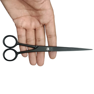 Tijeras profesionales de peluquería para cortar cabello, acero inoxidable 440c, grado A+, origen Pakistán, en venta. - Product Image 5