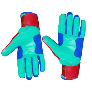 Gants de frappeur en cuir de vachette SAAR INDUSTRIES SI-BG-QN30, ambidextres, fermeture auto-agrippante, support durable du poignet - Product Image 5