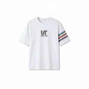 เสื้อยืดคอกลมพิมพ์ลายสัตว์ผ้าฝ้าย 100% สไตล์ลำลองหรูหราแบบอเมริกันสำหรับฤดูร้อน ชุดเซ็ตเสื้อยืดและกางเกงขาสั้นทรงหลวมระบายอากาศได้ดีสำหรับผู้ชาย - Product Image 6