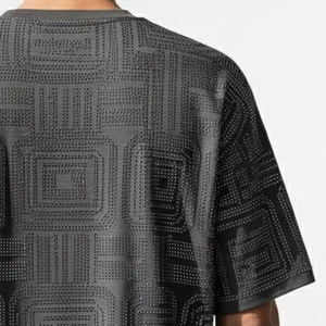 เสื้อยืดแขนสั้นลายโอเวอร์ไซส์สไตล์ลำลองสำหรับแฟชั่นสตรีทแวร์สมัยใหม่ ระบายอากาศได้ดี เหมาะสำหรับกิจกรรมกลางแจ้ง รับผลิตตามสั่ง ขายส่ง - Product Image 6