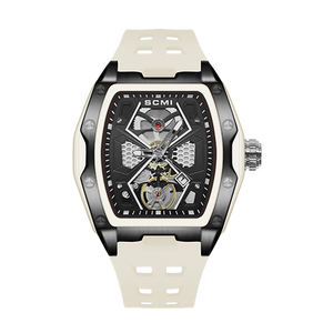 SCMI montre électronique de luxe à la mode étanche affaires multi-fonctionnel synchronisation baril de <span class=keywords><strong>vin</strong></span> en forme avec élastique - Product Image 6