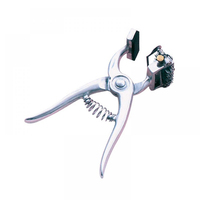 Kit de pinces à tatouer vétérinaires en acier inoxydable de qualité supérieure, réutilisables, certifiées CE ISO 13485, Tegra Surgical, pour animaux d'élevage