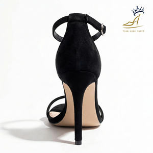 Sandalias de Mujer de Vietnam, Tacón Alto de 10 cm, Punta Abierta, Cuero PU, Correa de Tobillo, Zapatos de Moda para Fiesta - Product Image 1