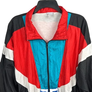 <b>Black</b> Red White Blue <b>Windbreaker</b> Jacket <b>Men</b> Custom Sports Anorak Custom Your Design Outdoor Waterproof Windcheater Jacket - Product Image 3
