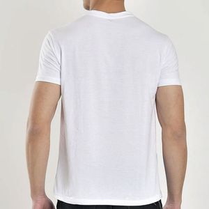 T-shirts personnalisés pour hommes de qualité supérieure, effet délavé, respirants, en toile polyester et 100% coton, pour adultes. - Product Image 4