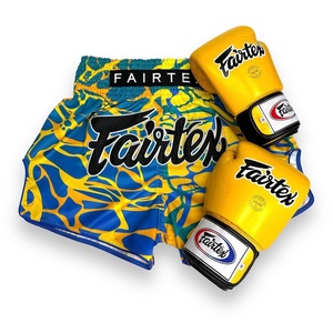 Short de boxe Fairtex imprimé par sublimation pour entraînement MMA Unisex - Product Image 1