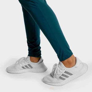 Pantalon palazzo brillant à taille haute et élastique, avec logo personnalisé, pour femme, coupe large, décontracté, style jogger - Product Image 5