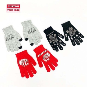 Winter Fashion Five Finger Cotton <b>Gloves</b> Warm Soft Full Finger <b>Thermal</b> <b>Gloves</b> for <b>Men</b> and Women Outdoor Cold Weather <b>Gloves</b> - Product Image 3